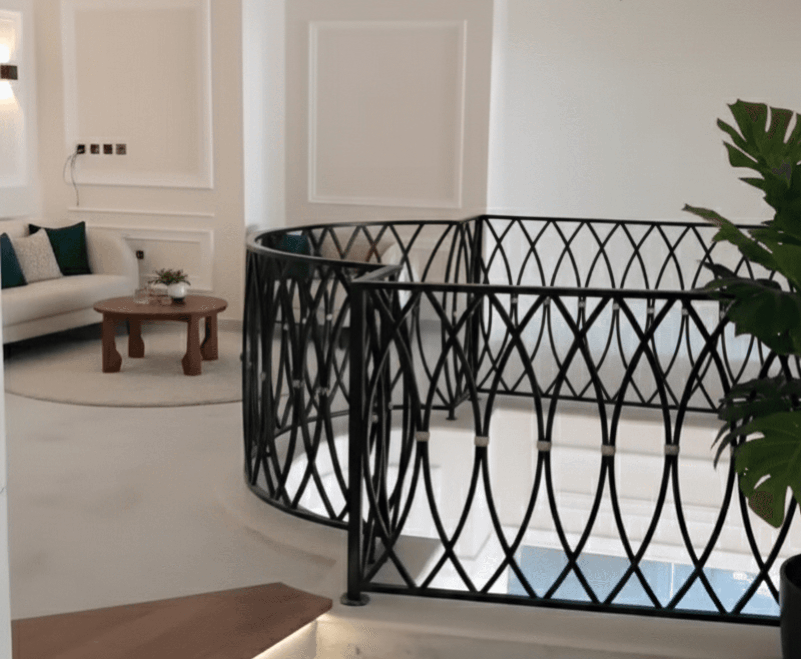 درابزينات وسلالم حديد ديكورية